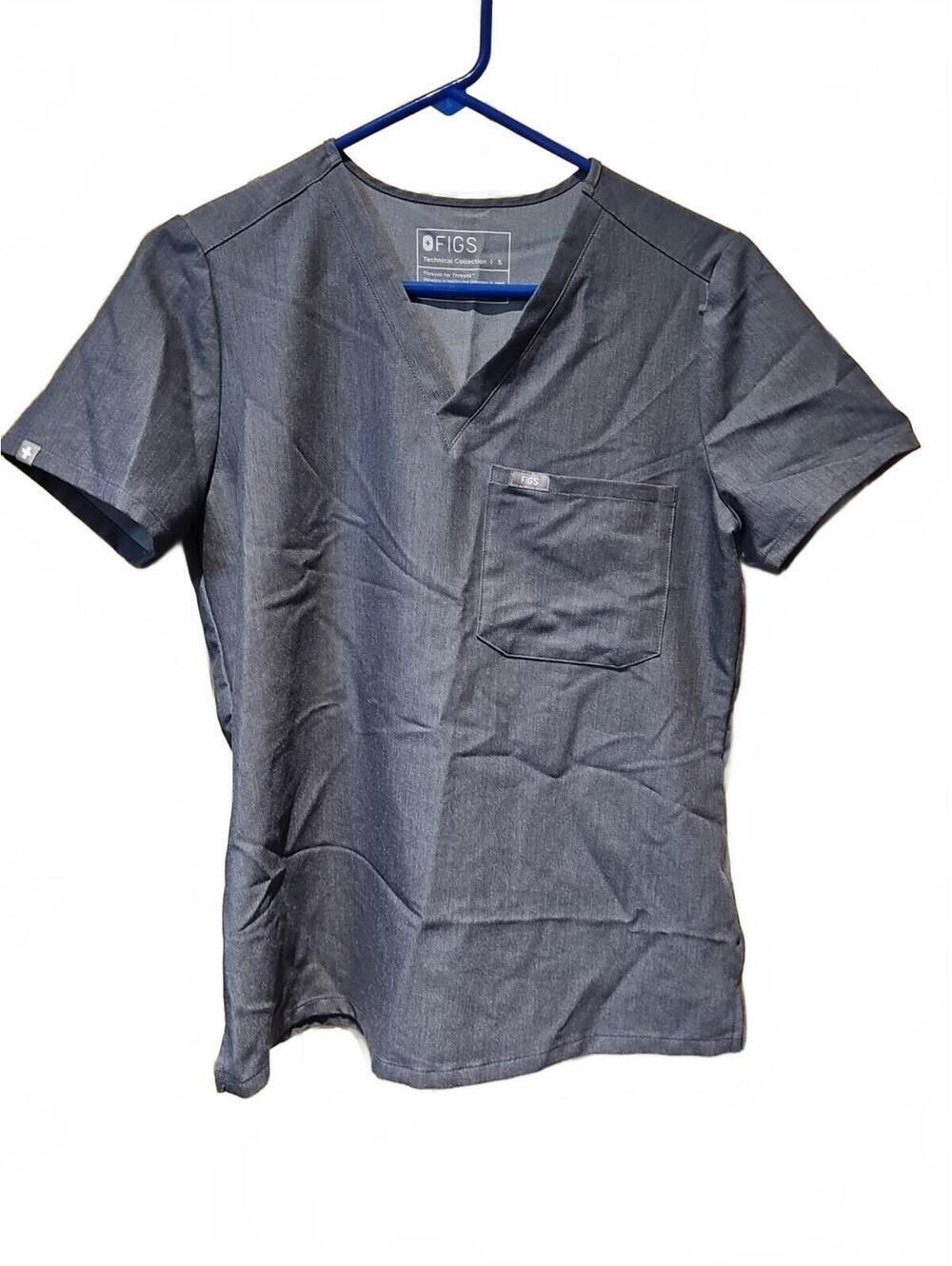 Figs Catarina one pocket Denim Blue Size S women